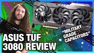 ASUS RTX 3080 TUF OC Review amp TearDown Thermals Noise amp Overclocking [upl. by Hizar906]