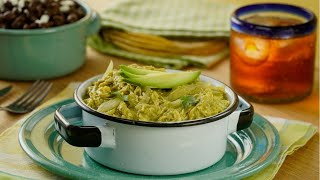 Tinga de pollo en salsa verde [upl. by Matrona301]