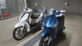 Piaggio Liberty 125 alt vs neu 12 [upl. by Anirehtac]