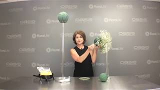 Howto make a Babys Breath floral arrangement [upl. by Cozza]