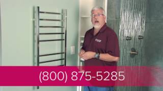 How to install a Towel Warmer with Control [upl. by Katleen]