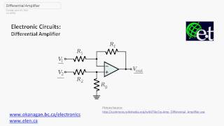 Operational Amplifiers  Differential Amplifiers [upl. by Ambrosia938]