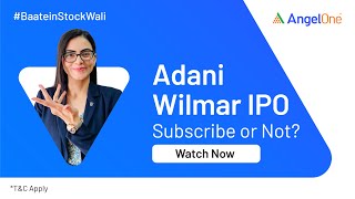 Adani Wilmar IPO Review Price Date Details Latest News  Latest IPO [upl. by Anirrak]