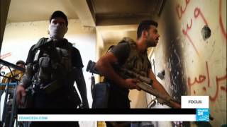 EXCLUSIVE  Mosul Iraqi snipers battle the Islamic State group [upl. by Wickner]