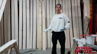 DIY White washing pine panelling Its easy [upl. by Rabelais]