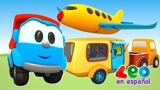 Leo el Pequeño Camión  Los medios de transporte para niños [upl. by Kaine]