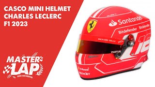 Casco Charles Leclerc 2023 mini helmet [upl. by Gussi304]