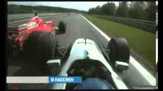 Formula 1 GP Belgio 2000 un sorpasso nella storia il mitico hakkinen [upl. by Nna]