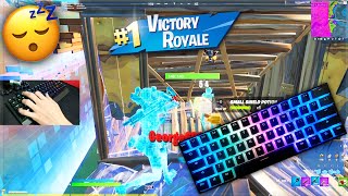 AD FREE Relaxing amp Sleepy LoFi Mechanical Keyboard Sounds ASMR Fortnite Gameplay 😴 [upl. by Ativel261]