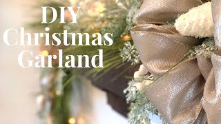 Christmas Garland  Christmas Decor 2020 [upl. by Naasar]