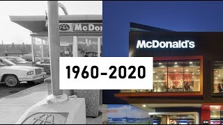 Evolution of mcdonalds commercial 1960  2020 [upl. by Nnaaihtnyc]