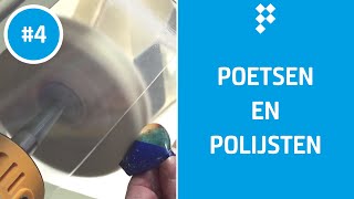 Epoxy polijsten met horizontale polijstmachine  Resin Art [upl. by Eltsyrk]