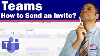 How to Send an Invitation to a Teams Meeting  How to Use the Scheduling Assistant in Teams [upl. by Schwitzer]