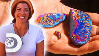 The Opal Whisperers Find Rare Koroit Nut Opal Worth Over 57K  Outback Opal Hunters [upl. by Apurk290]