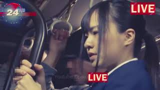 Japan Bus Vlog Go Home After School part 3 [upl. by Refannej]