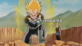 Android 18 VIOLATES VEGETA [upl. by Templer]