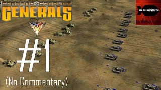 Command amp Conquer Generals  USA Campaign Playthrough Part 1 Final Justice No Commentary [upl. by Deidre]