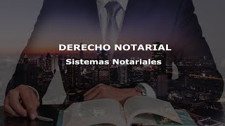 Lección 3 Sistemas Notariales  Guatemala [upl. by Rehpinej]