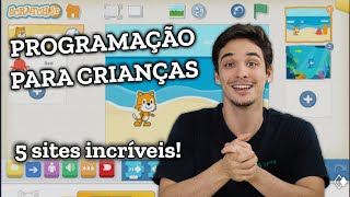 Melhores sites de PROGRAMAÃ‡ÃƒO PARA CRIANÃ‡AS [upl. by Salvador599]