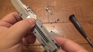 Explaining How OTF Automatic Knives Work OTF  Out The Front [upl. by Aiker]