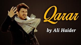 Ali Haider Songs  Qarar Pop Song  7 Super Stars [upl. by Della]