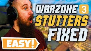 Warzone 3 lagg and stutters fixed AMD PC [upl. by Baerl]