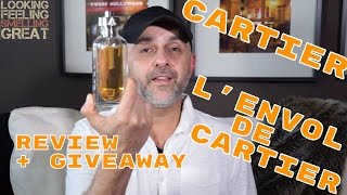 Cartier LEnvol De Cartier Review  FRAGRANCE REVIEW 🍯🍯🍯 [upl. by Eimarej815]