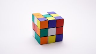 ORIGAMI RUBIKS CUBE Jo Nakashima  no glue  Static version [upl. by Subir]