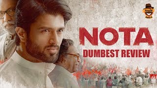 NOTA Movie Review  Dumbest Review  Vijay Devarakonda  Smile Settai [upl. by Neyrb]