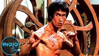 Top 10 Greatest Bruce Lee Fight Scenes of All Time [upl. by Ainej]