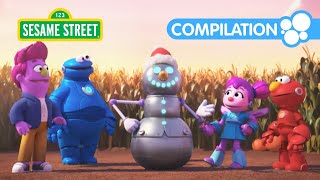 Mecha Builders Holiday  Sesame Street Episodes [upl. by Enobe]