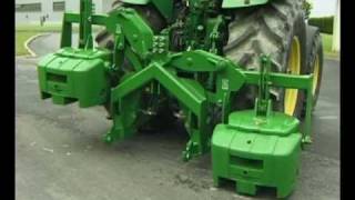 FLEXIMASS 2 ETAGES Laforge materiel agricole masses lestage tracteur [upl. by Auric]