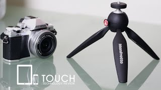 Manfrotto PIXI  Mini Compact Table Top Tripod  Review [upl. by Dich146]