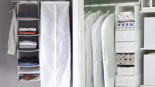 SKUBB Wardrobe Storage  IKEA Home Tour [upl. by Nylirrej]