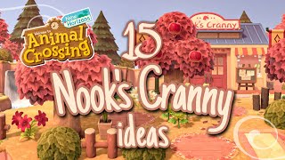 15 Ideas for Your Nook’s Cranny — Shopping District  Animal Crossing New Horizons [upl. by Bal]