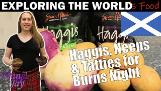 Making Haggis Neeps and Tatties for Burns Night  Scottish Food Review [upl. by Spear]