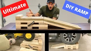 Ultimate DIY wooden ramps [upl. by Ingar]