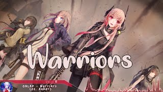 Nightcore  Warriors  Lyrics [upl. by Nuawtna815]