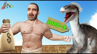 ARK  COMPRAMOS UN SUPER DINO EN LA SUBASTA💸💸  10 REINOS ENFRENTADOS 2  Nexxuz [upl. by Torbart]