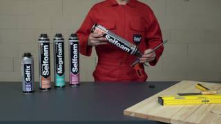 How to apply Selfoam Low Expansion Foam [upl. by Noeruat]