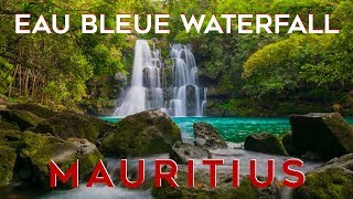 Mauritius  Eau Bleue Waterfall  THE STORY [upl. by Armat820]