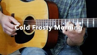 Cold Frosty Morning Solo Flatpicking Guitar Lesson [upl. by Strep]