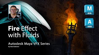 Maya VFX Series Fire Effect in Maya [upl. by Boote42]