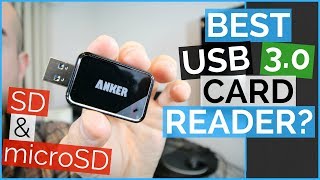 USB SD Card Reader  Anker USB 30 Card Reader 8in1 Review [upl. by Lemuelah]