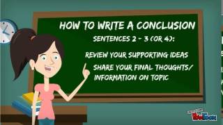 How to write a Conclusion [upl. by Adlih]