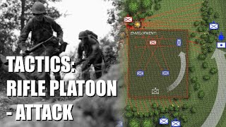 Tactics of the WWII US Army Infantry Rifle Platoon – Attack [upl. by Allehcim]