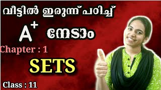 Part1All about SETS explained with examplePlusone Maths Chap SetsMalayalam StephysMathWorld [upl. by Yecam17]