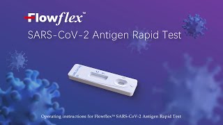 FlowFlex SARSCoV2 Antigen Rapid Test with Prefilled Extraction Buffer Tubes [upl. by Wallraff151]