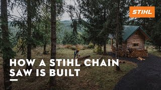 How a STIHL Chainsaw is Built [upl. by Leasa]