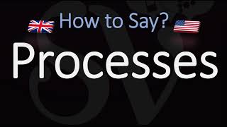 How to Pronounce Processes CORRECTLY Meaning amp Pronunciation [upl. by Areehs]